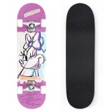 Skateboard mare din lemn Minnie Pink, Disney