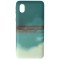 Toc silicon Watercolor Samsung Galaxy A01 Core Turquoise