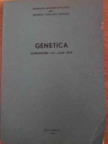 GENETICA COMUNICARI 1.VI-15.XII 1969-COLECTIV