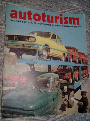 Colectie Reviste AUTOTURISM 1977,Ed.AUTOMOBIL CLUBUL ROMAN,LOT 11 Reviste foto