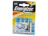 Baterie alcalină AA 1,5V 4 buc Maximum, Energizer