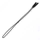 Snur din silicon pentru ochelari, unisex Techsuit GST4, negru