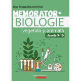 Memorator de biologie vegetala si animala pentru clasele 9-10 - Irina Kovacs, Paralela 45