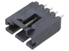 Soclu cablu-placă tată AMPMODU MTE 2,54mm 4 pini THT drept