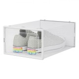 Cutie Depozitare Pantofi, Model Transparent, Dimensiuni 31.5x21.5x13cm, Plastic Stivuibil, Oem