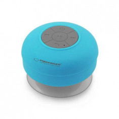 Difuzor Bluetooth Esperanza SPRINKLE WATERPROOF Albastru foto