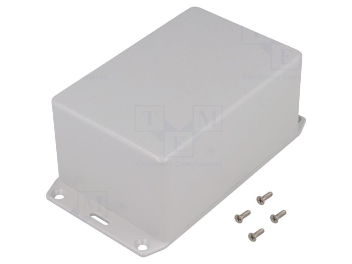Carcasă universală ABS gri IP54