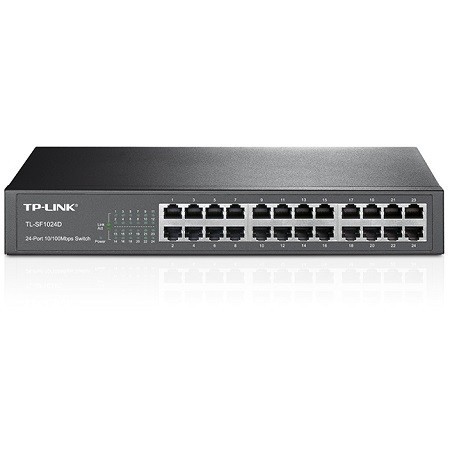 SWITCH 24 PORTURI TP-LINK TL-SF1024D 10/100MBS TP-LINK