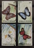 BC623, Antigua &amp; Barbuda 2007, serie fauna, fluturi