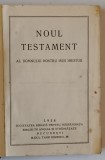 BIBLIA SAU SFANTA SCRIPTURA A VECHIULUI SI NOULUI TESTAMENT , 1938 , FORMAT REDUS , PREZINTA HALOURI DE APA