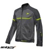 Geaca (jacheta) barbati pentru scuter - motocicleta Racing vara Seventy model SD-JR30.1 Mojave culoare: gri/galben fluor Gri/galben fluor M