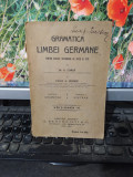 Gramatica limbei limbii germane, Coman și Ionescu, București 1926-1927, 157