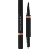 Shiseido LipLiner InkDuo ruj și creion pentru conturul buzelor balsam culoare 02 Beige 1.1 g