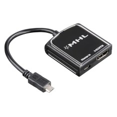 Hama Adaptor MHL (Mobile High-Definition Link) Micro USB la HDMI