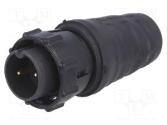 Conector circular EN3 mufă tată lipire pe cablu PIN 2 3A SWITCHCRAFT