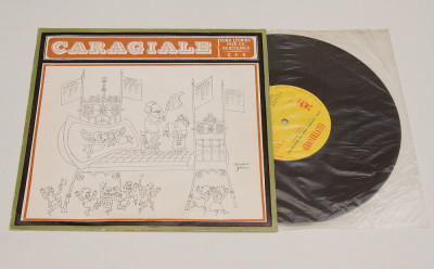 I.L. Caragiale &amp;ndash; Conu Leonida Față Cu Reacțiunea / C. F. R. - disc vinil 10&amp;quot; EP foto