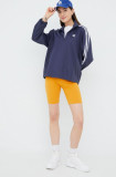 Adidas Originals bluza Adicolor HC4548 femei, culoarea violet, cu imprimeu