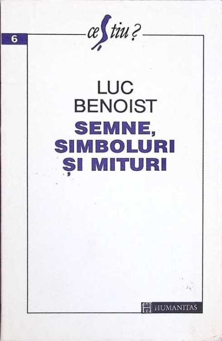 SEMNE, SIMBOLURI SI MITURI-LUC BENOIST-276194