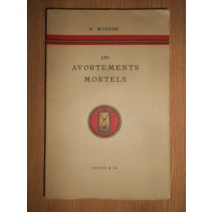 H. Mondor - Les avortements mortels (1936)