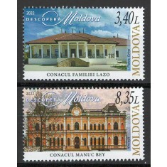 Moldova 2022 Mi 1204/05 MNH - Descopera Moldova