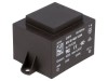 Transformator HAHN PCB 24V 12VA Tensiune Primară 230V AC Montaj PCB Incapsulat Standarde EN 61558