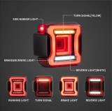 Set lampi spate, stopuri Jeep Wrangler (Jl), 11.2017-2020, montare spate, stanga+dreapta, indicator dinamic; cu animatii; LED; rosu; Tuning, Vland