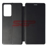 Husa Flip Cover Round Samsung Galaxy Note 20 Ultra, Neagra