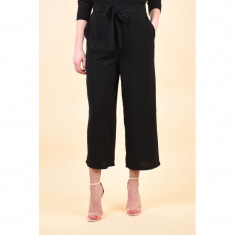 Pantaloni Pieces Kellie Hw Culotte Black foto