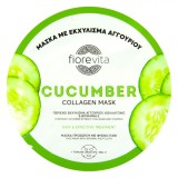Masca Față Fiorevita, Cucumber, Colagen, Capacitate 18g, Multicolor