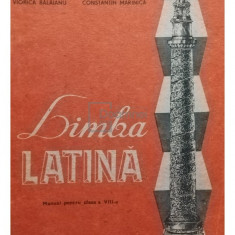 Viorica Balaianu - Limba latina - Manual pentru clasa a VIII-a (editia 1991)