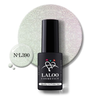 390 Iridescent Champagne | Laloo gel polish 7ml foto