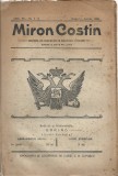 C9278N Miron Costin, revistă de cercetări și mărturii istorice, 1-4/1919, B&acirc;rlad