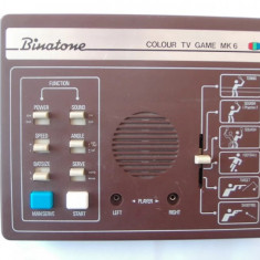 JOC BINATONE COLOUR TV GAME MK6 ,VINTAGE ,ANII 80 !