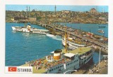 FA127 -Carte Postala- TURCIA - Istanbul, Galata bridge, necirculata