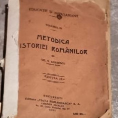 N. Costescu - Metodica Istoriei Romanilor