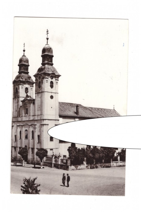 CP Odorhei - Vedere, RSR, circulata 1966, animata, stare foarte buna