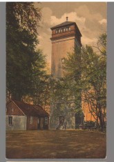 CPIB 23991 - CARTE POSTALA - MALCHEN, TURNUL MELIBOKUSTURM, GERMANIA, CIRCULATA, 1925, INTERBELICA, STAMPILA, TIMBRU, VERLAG