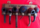 Lot 6 lulele (pipe) in suport Du fumeur Voici le bonheur
