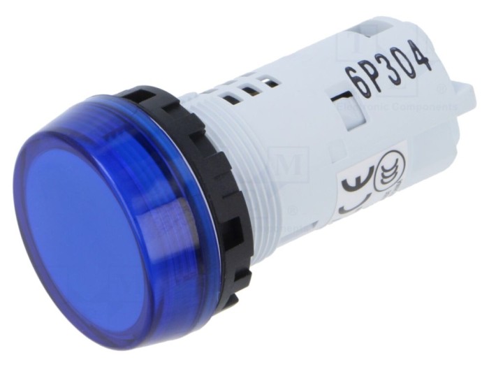 Lumină de control LED &Oslash;22,5mm IP65