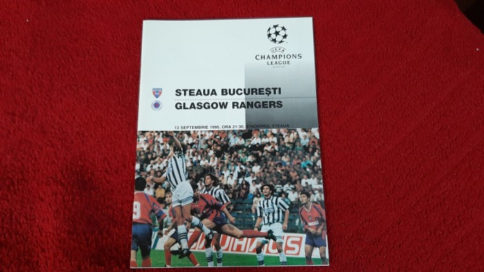 program Steaua - Glasgow Rangers