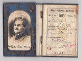 Caile Ferate Romane CFR - Carnet Identitate pentru functionari publici ani &#039;30 - Militar grad capitan