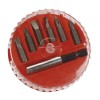 Trusa Biti Mannesmann 297-07, 7 piese, Surubelnite cu suport magnetic: Slotted, Cross, Pozidriv - PH1, PH2, PZ1, PZ2, 4.5, 7 mm