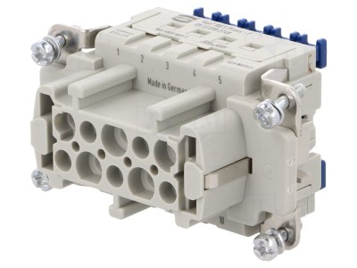 Conector mamă 10 pini 500V foto