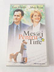 Caseta video VHS originala film tradus Ro - Mesaj Pentru Tine foto