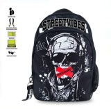 Ghiozdan Scoala Craniu, Unisex, Rucsac