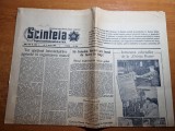 Scanteia 14 aprilie 1955-CFR grivita rosie,barlad,orasul brasov,rosiorii de vede