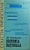 Mihai Eminescu - Economia nationala