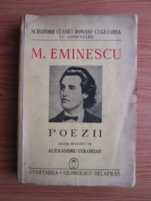 Mihai Eminescu - Poezii (1940) foto