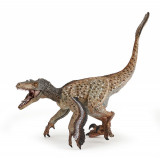 Velociraptor cu pene - Figurina Papo, Jad
