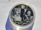 19. Moneda Gibraltar 1/2 crown 2021 (Royal Platinum Wedding Anniversary), Europa